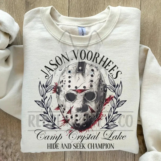 Jason Voorhees Camp Crystal Lake Dtf Transfer